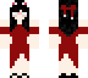 red dress girl