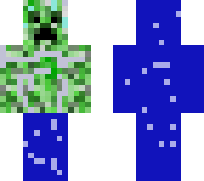 blue & green creeper