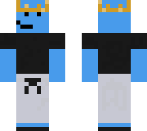 blue guy, training fit