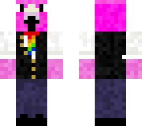 flamingo in a very epic and cool suit and tie