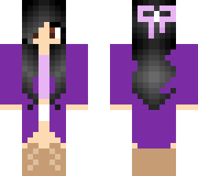 purple bow