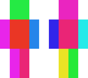 colorful man