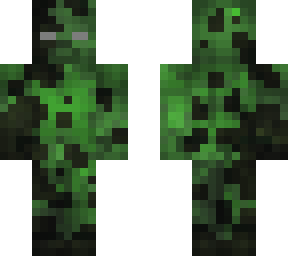 infected green steve