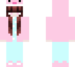 Axolotl girl | Minecraft Skin