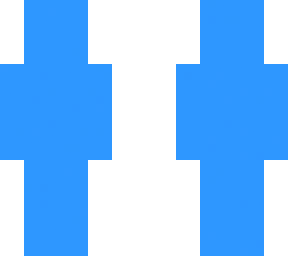 full blue skin