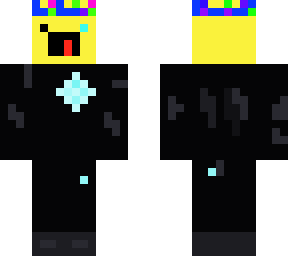 yellow dude with blue crown