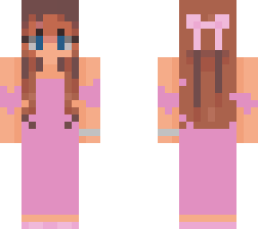 dirty blonde girl pink dress cute tan