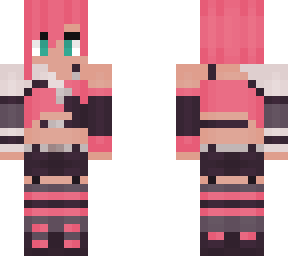 oc girl 'pink futuristic' / (dont repload)