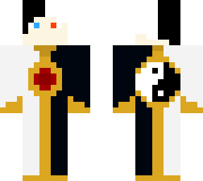 gilded yingyang robes