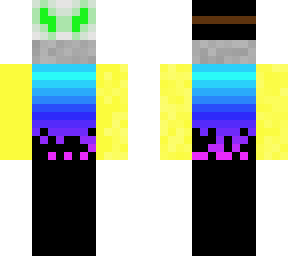 multicolored illusionized maskman