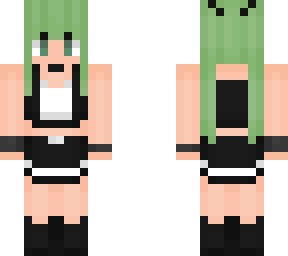 oc girl 'green punk' / (dont repload)