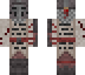the penitent one (double eye holes for visor)