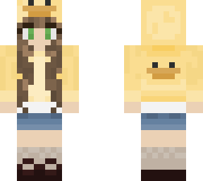 ducky hoodie girl