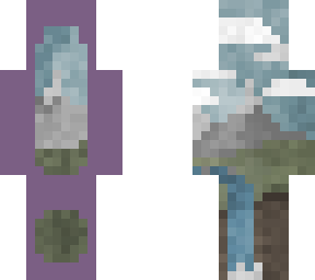 mountain range - announcement skin