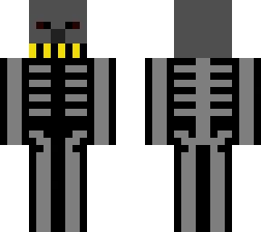 wierd skeleton