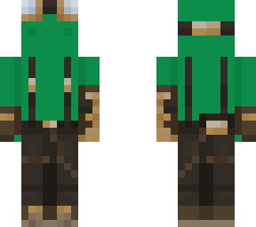little green worker ~ oc