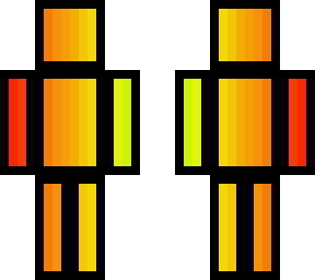 rainbow gradient with black outline