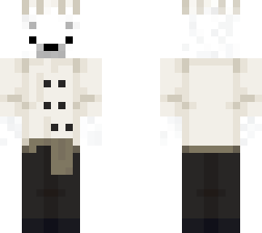 a chef polar bear