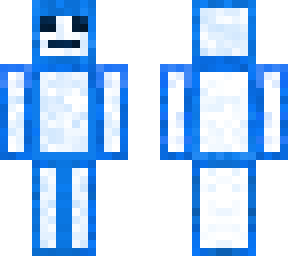 blue-white man
