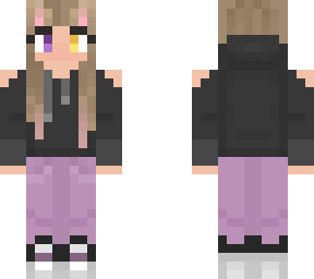 cat girl hoodie