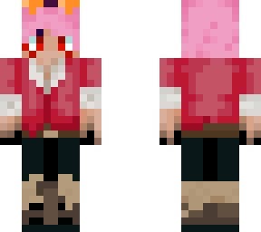 farmer researcher (pink hair)