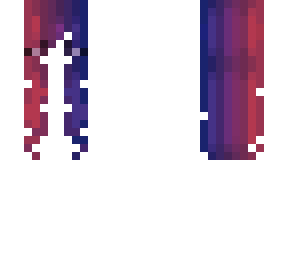 red-blue hair base