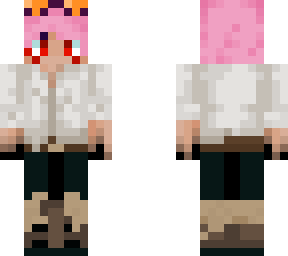 researcher (my main mc skin with my irl)