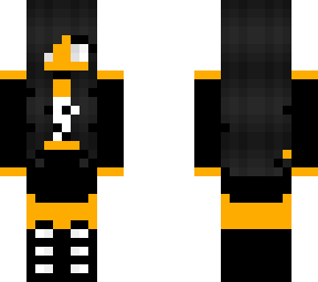 female - mini ghost - black outfit