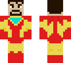 improved unmasked iron man