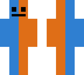 blue orange