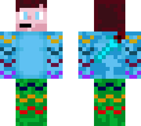 my friend edited skin wip