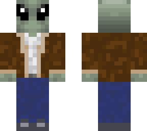 alien in clothes