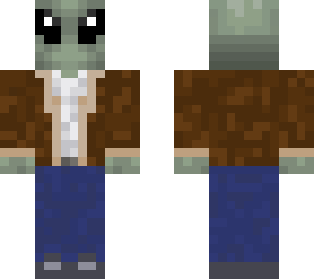 alien in clothes
