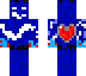 blue man