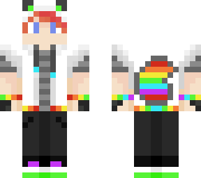 rainbow wolf