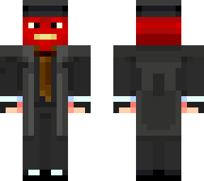 red mask