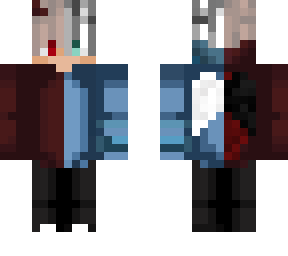 half angel half devil (devil part not mine i edited it)