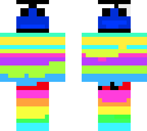 rainbow skin