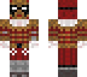 Red Masked | Minecraft Skin