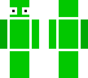 green robot