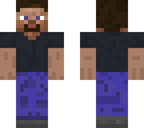 black shirt steve