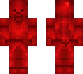 blood red steve