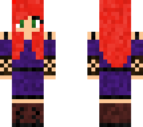 give her orange hair she looks like lucinda