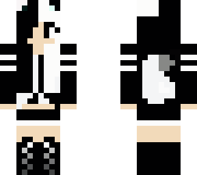 black and white wolf girl slash shadow lover