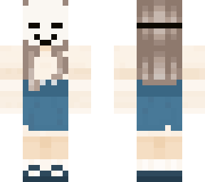 just the shade's skin (with mask)