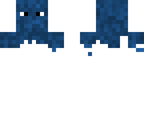 little blue man long eyes