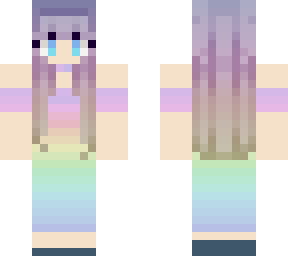 pastel rainbow