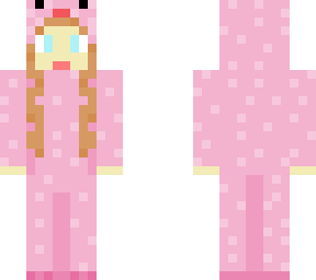 girl in axolotal suit