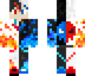 polar opposing flames.