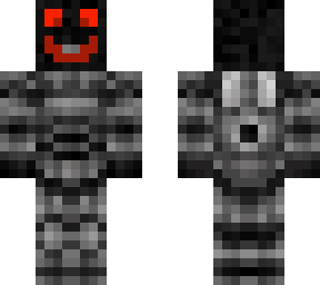the shadow wearing power armor